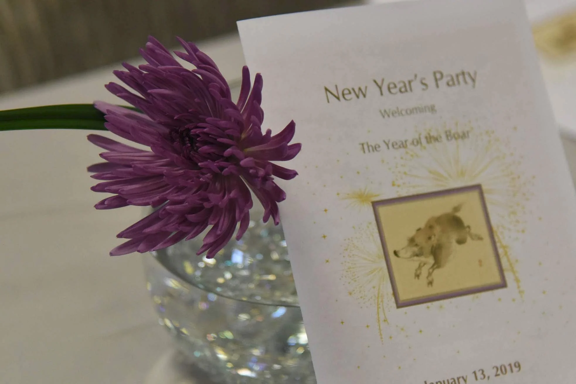 BWA at the 2019 Temple New Year's Party