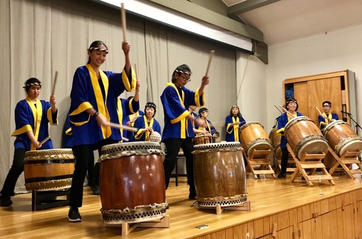 Our Amazing Taiko Group Entertained Us at the 2019 New Year’s Party