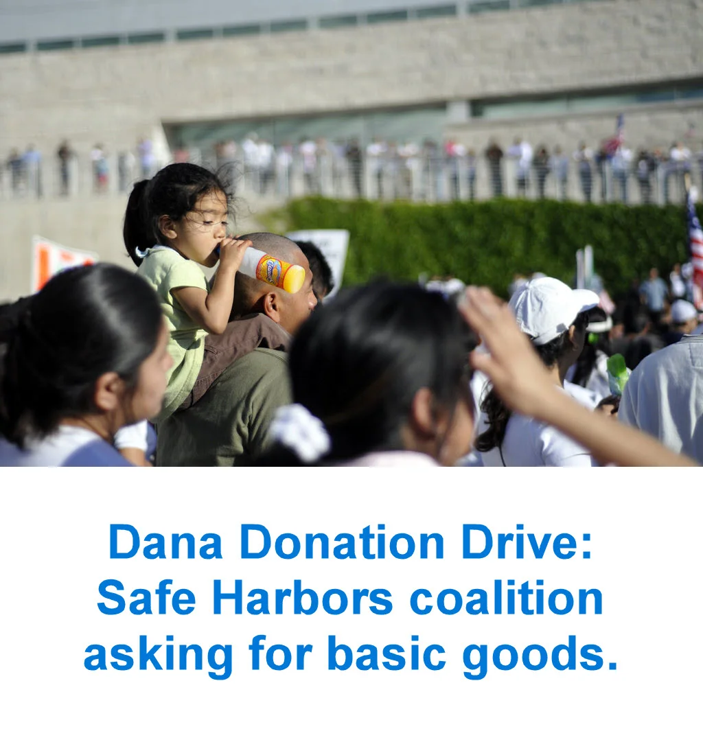 Dana Group Asks for Donations of Goods to Deal with Immigrant Families' Need for Safe Shelter