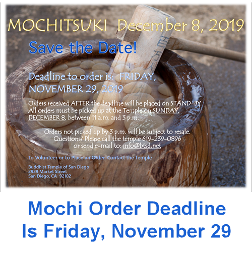 Get Your Mochi Order In Soon!