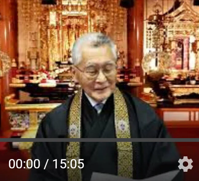 Special Ohigan Dharma Talk in Video Format