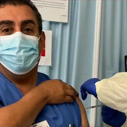 Long-Time Dharma Friend David Flores, Registered Nurse, Talks about Vaccination