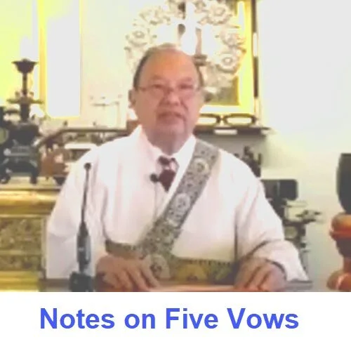 Rev. Ron Miyamura Shares His Notes