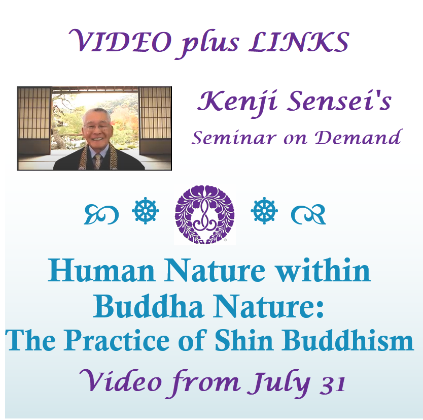 Video Released of Kenji Sensei's Special Seminar from July 31