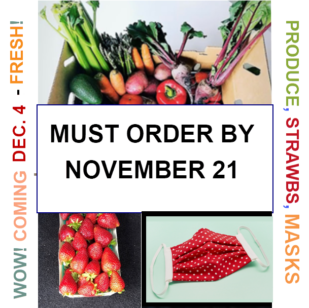 Order Now for Yasukochi CSA Box Fundraiser Dec. 4