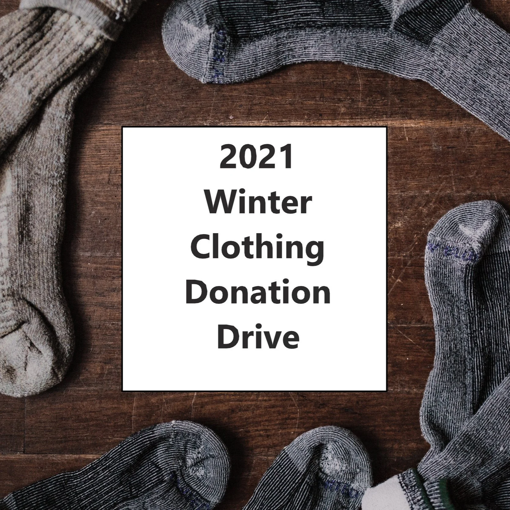 Launching 2021 Winter Clothing Donation Drive