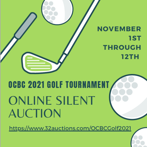 Online Auction for OCBC Golf Tourney Closing Soon!