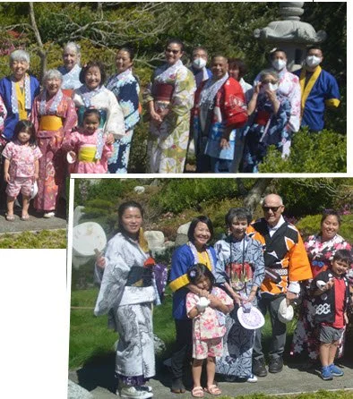 Temple Odori Dancers at Cherry Blossom Festival