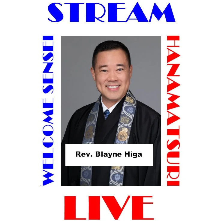 Sunday, April 10, at 10 a.m. Live Stream Hanamatsuri