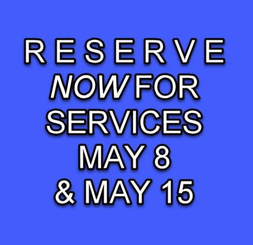 One Reservation Good for BOTH Live Services in May