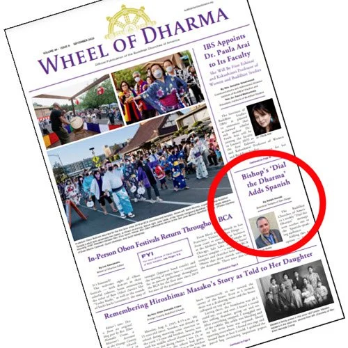 'Wheel of Dharma' on Arturo Rubio!