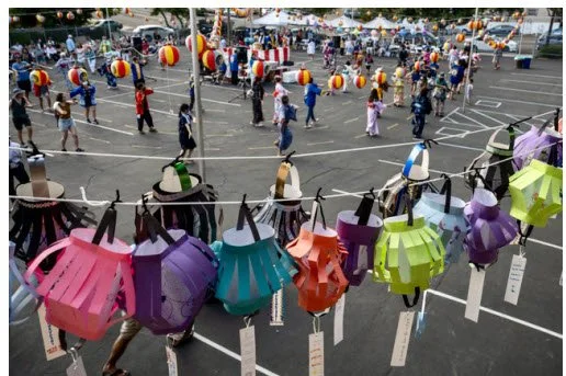 'Wheel of Dharma' Pictures of BTSD Bon Odori