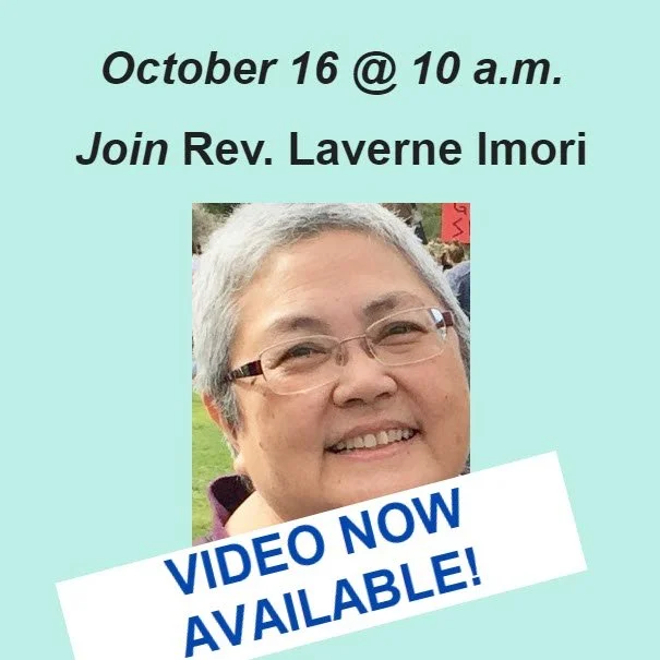 Sunday, October 16, Informal Dharma Service