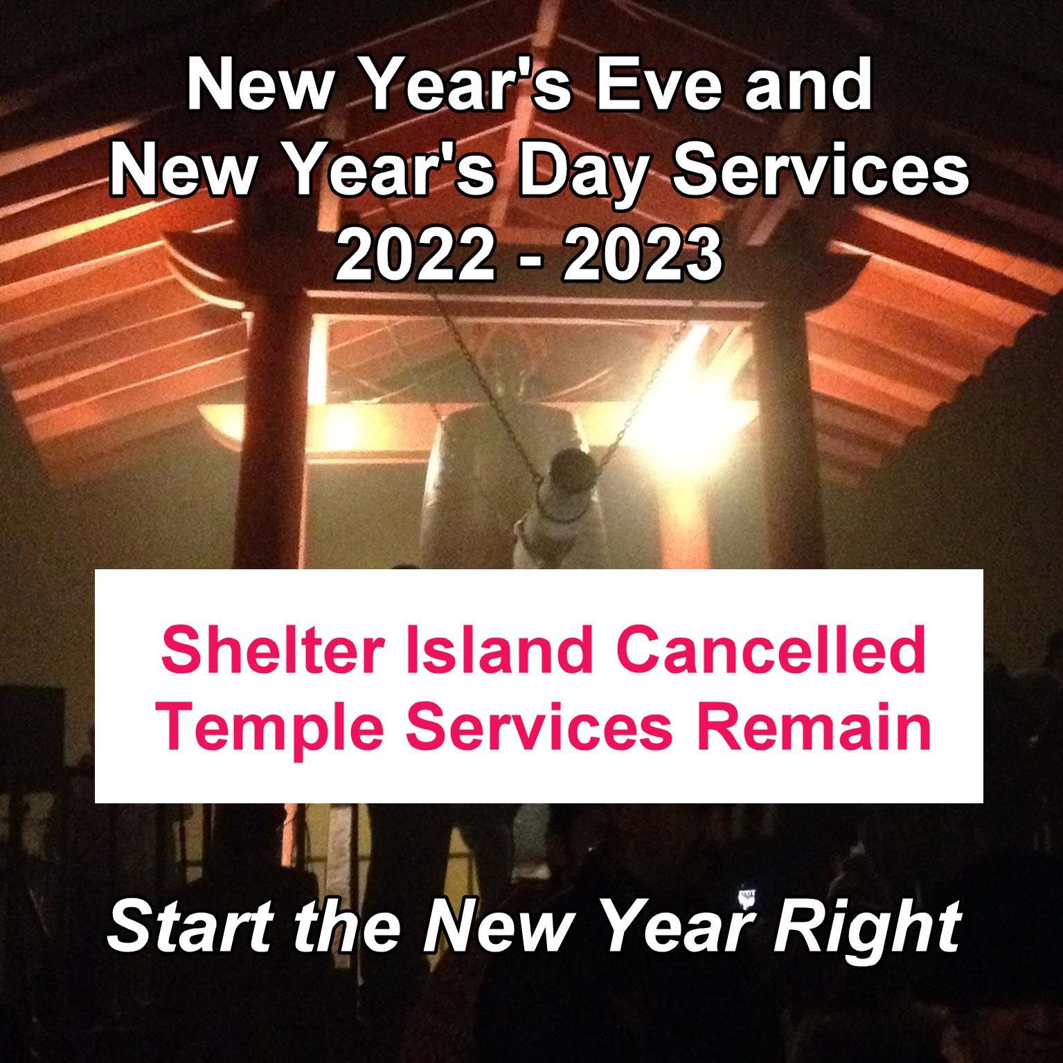 UPDATES So You Can Plan for Dec. 31 and Jan. 1