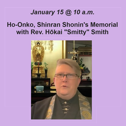 Join Us for Ho-Onko Sunday, January 15 at 10 a.m.