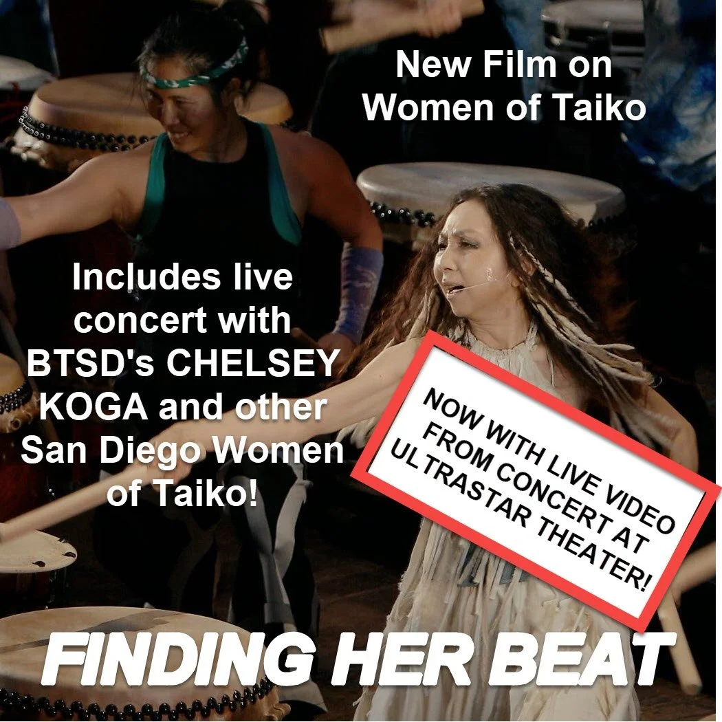 NEW: Video of Live Concert w/ San Diego Women of Taiko