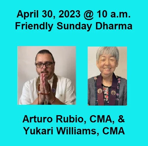Friendly Dharma: Join Us April 30