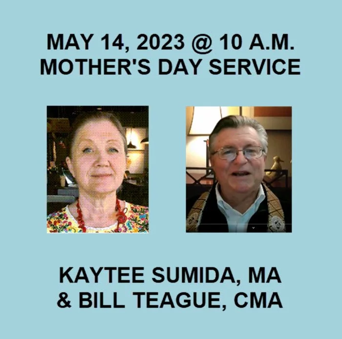Mother's Day Dharma Service, May 14, 2023