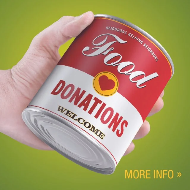 Neighbors Helping Neighbors Food Drive (July-August)