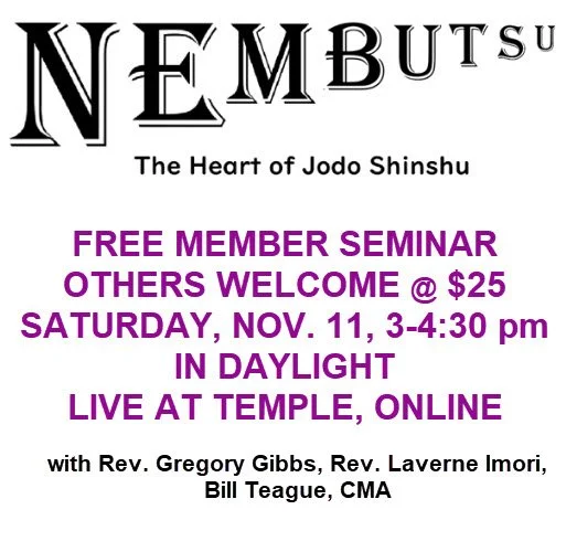 Register Now for Free Member Seminar, Sat. 11/11
