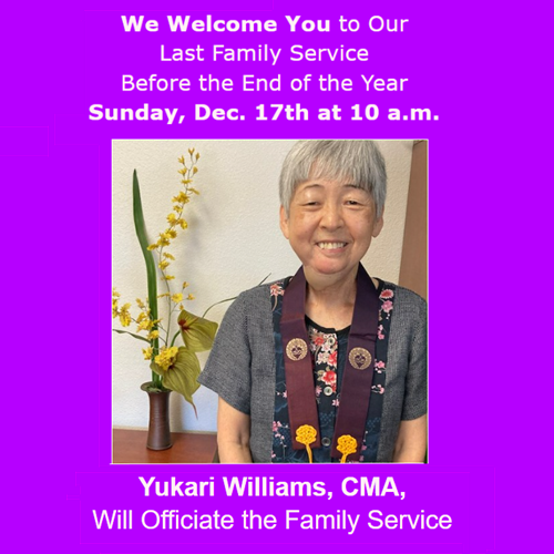 Join Us for Short Service and Temple Cleanup