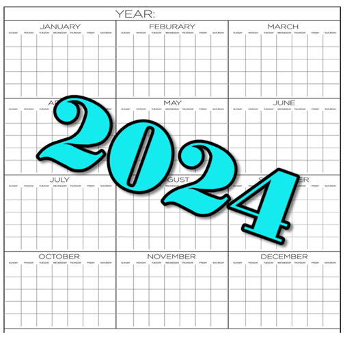 2024 Planning Calendar Now Ready, Updated