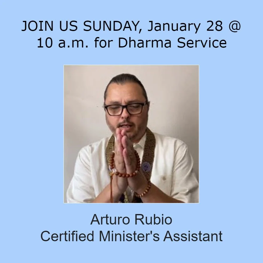 Join Us for Friendly Dharma Sunday Jan. 28