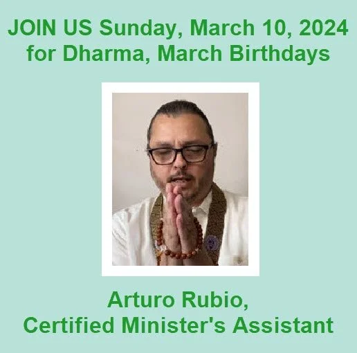 WATCH Sunday, March 10 @ 10 am with A. Rubio, CMA