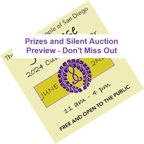 2024 JAPANESE CULTURAL BAZAAR - Prizes and Silent Auction