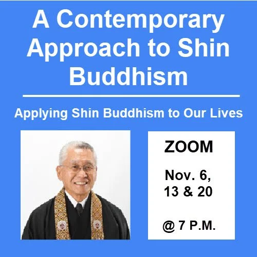 Three-Part Seminar from Rev. Kenji Akahoshi Starts November 6