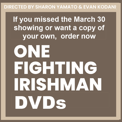 One Fighting Irishman and the Tule Lake Segregation Center DVD