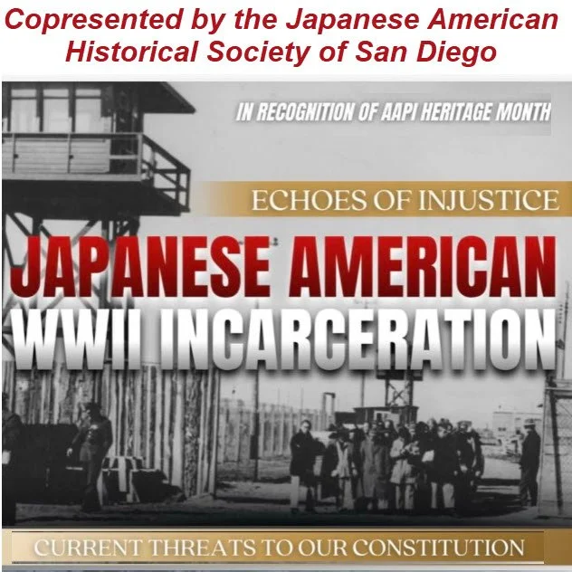 Register Now for "Echoes of Injustice" on Sunday, May 3, 12:45 pm at POVUCC