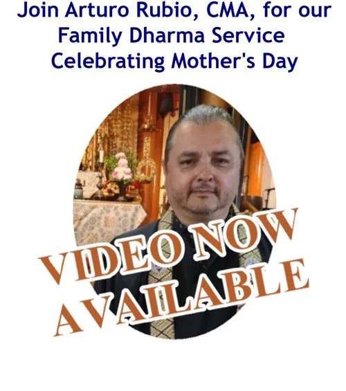 Video Now Available for Mother's Service with Arturo Rubio, CMA