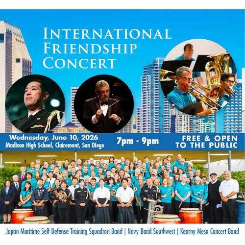 International Friendship Concert, Wed. June 10 