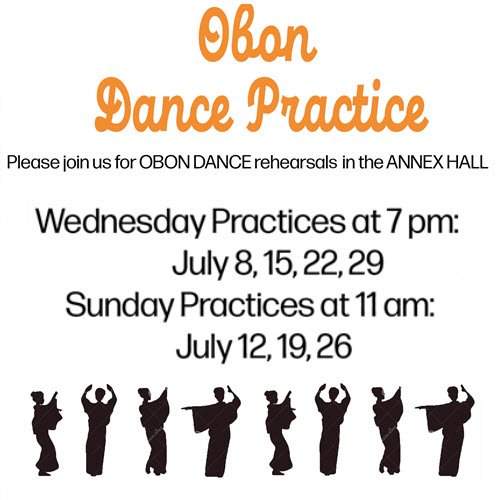 Get Ready in July for Bon Odori August 1