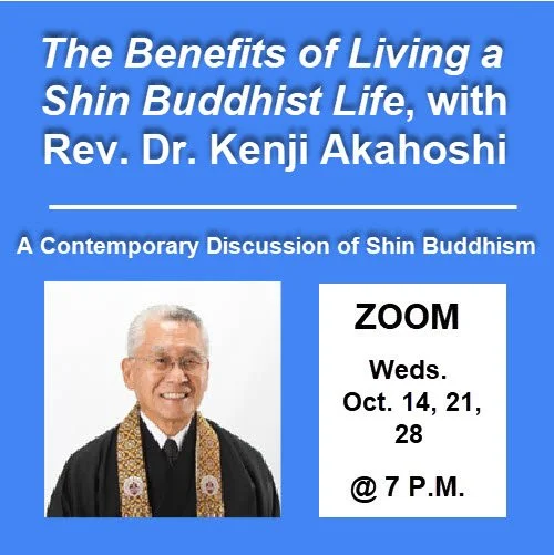 Live from San Jose: Rev. Dr. Akahoshi Online