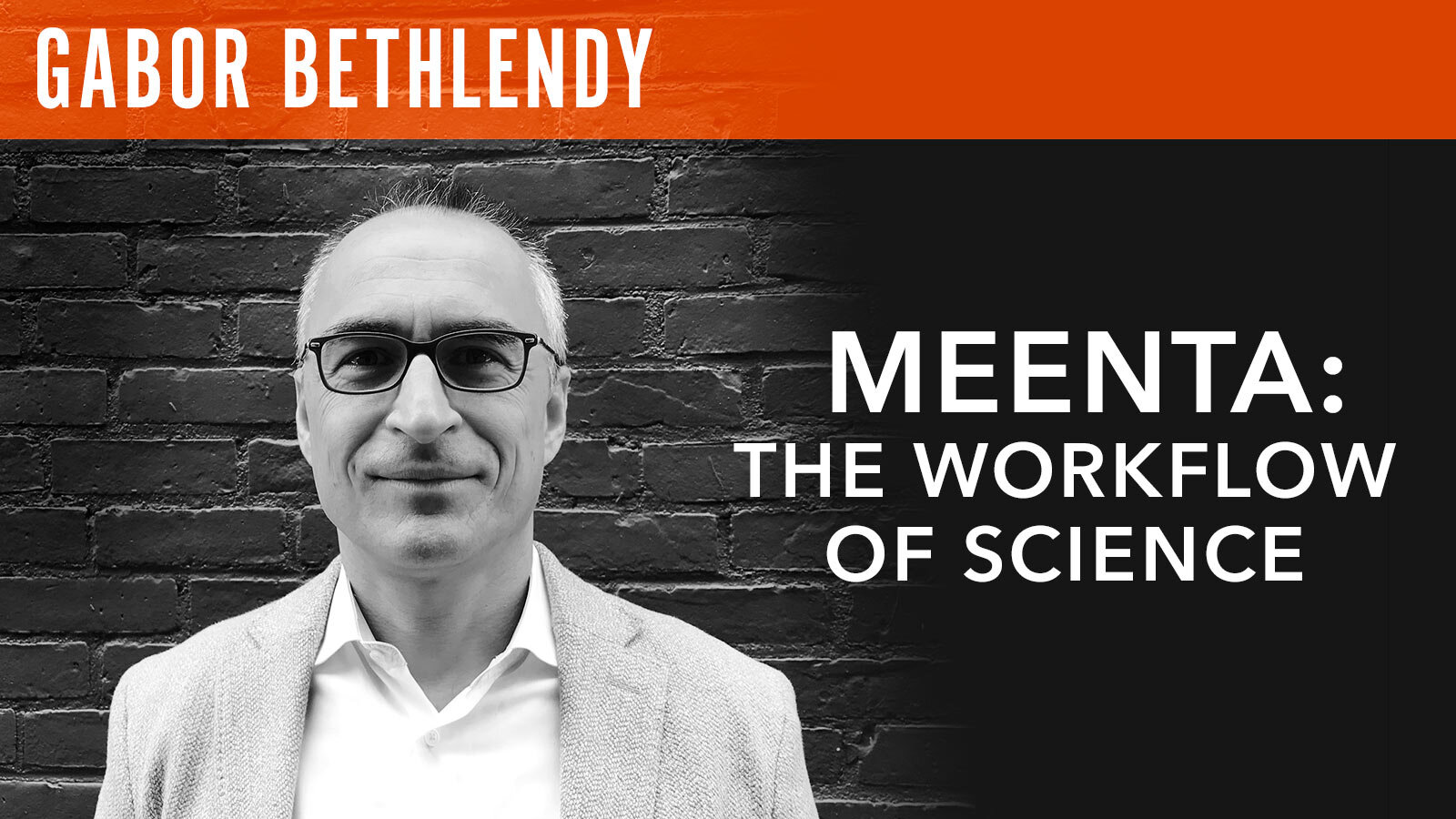 Gabor Bethlendy, "Meenta: The Workflow of Science"