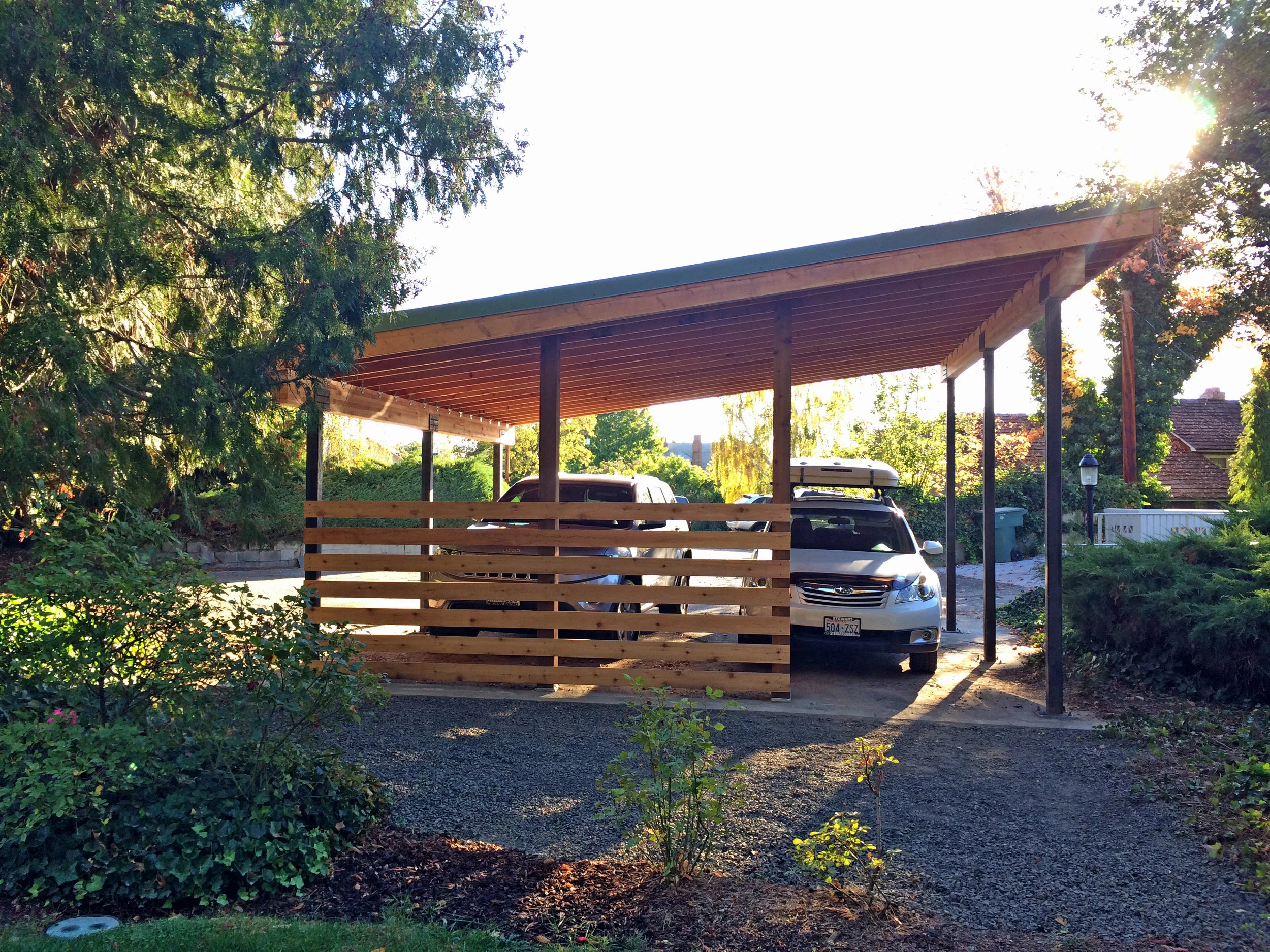 Carport with Pizzazz