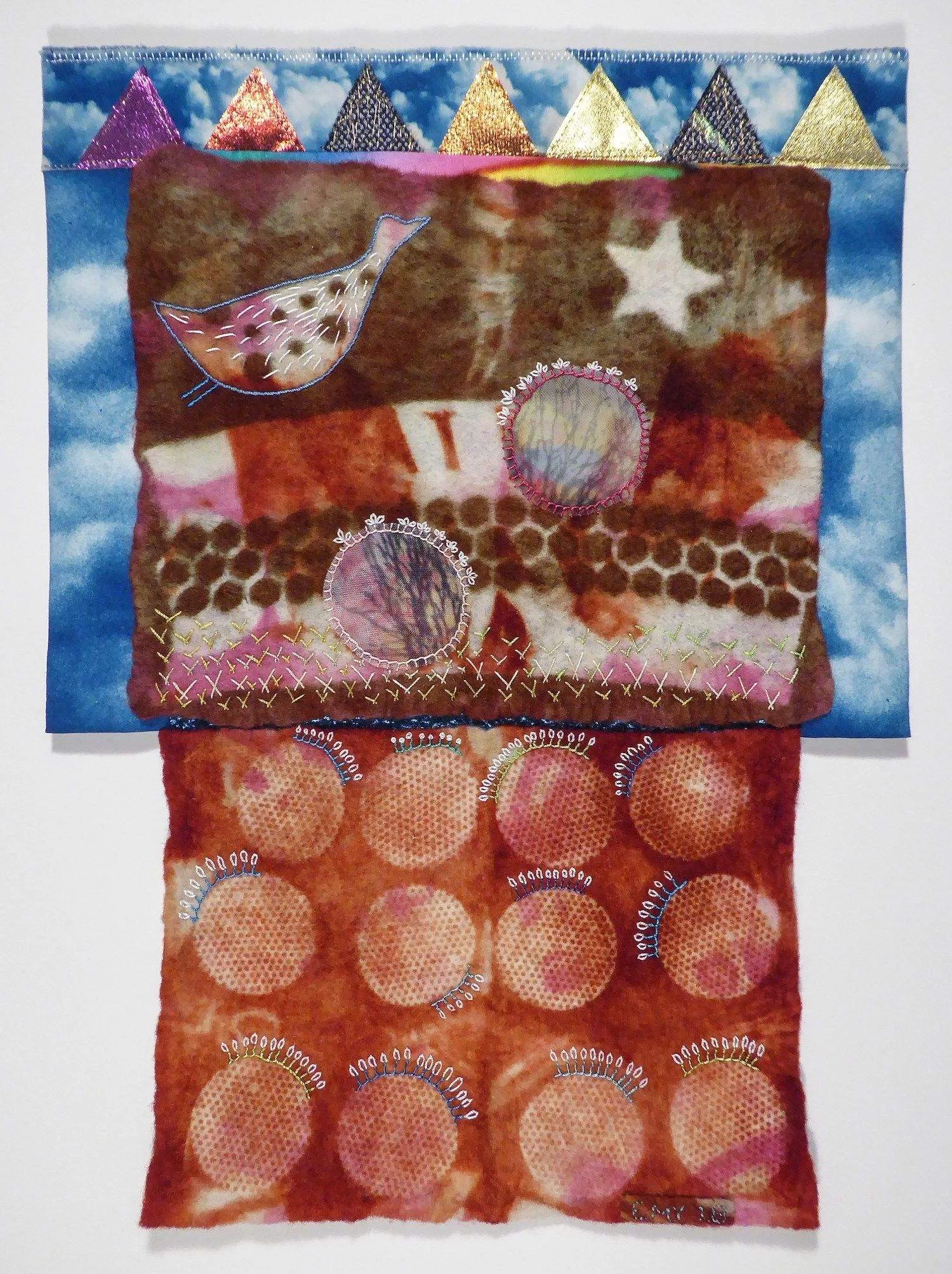 Fruited Fields, 20 x 17 x 2.5 inches, 2018