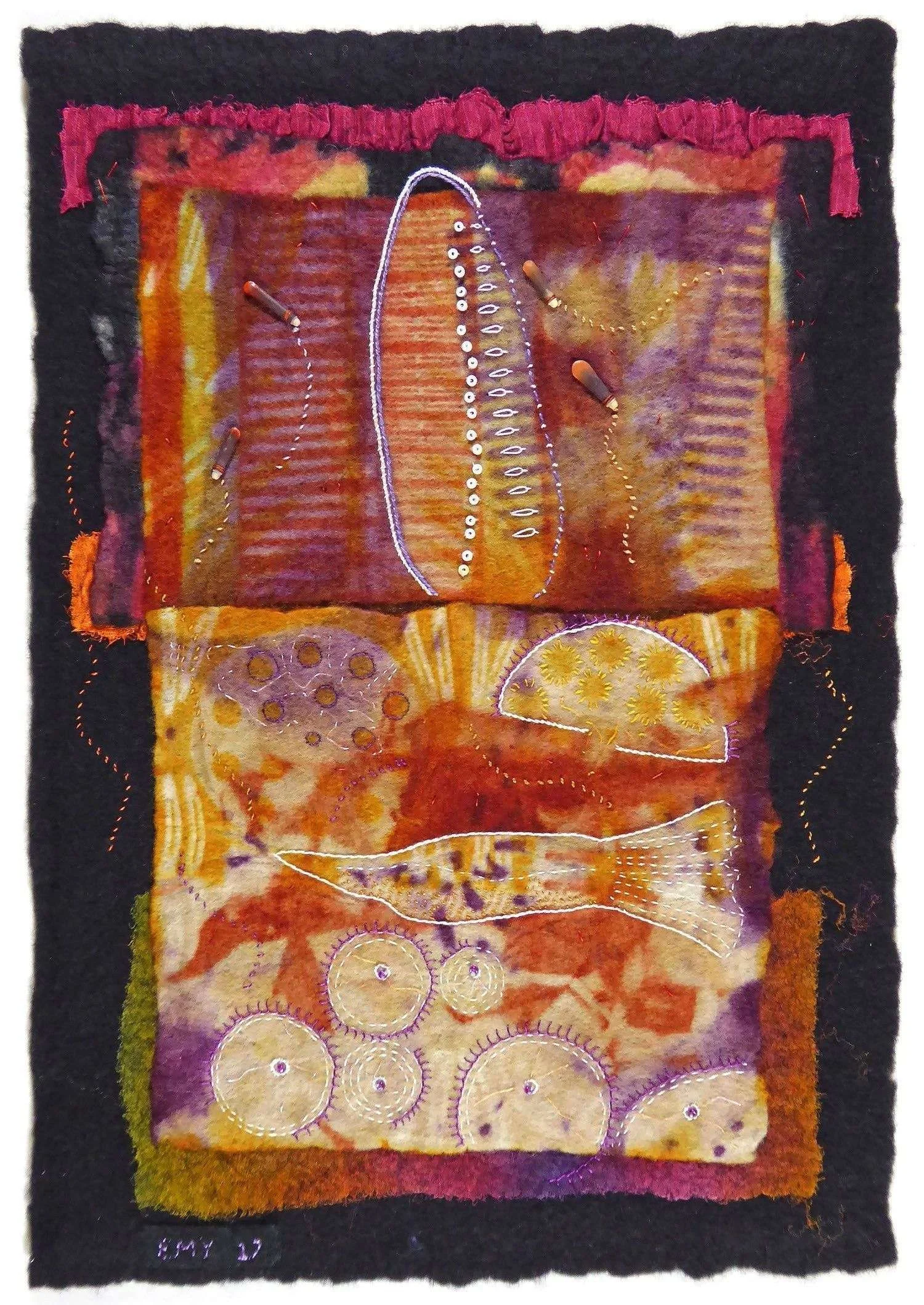 Coral Garden, 21 x 17 x 2.5 inches, 2017
