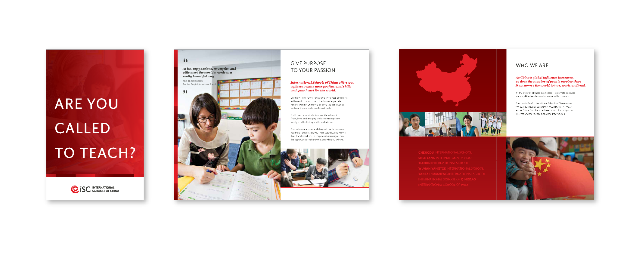 iSC’s refreshed recruiting brochure