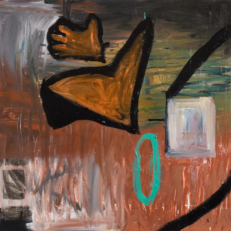 Elizabeth Dworkin, Unknown , 2016, oil on canvas, 36 x 36”