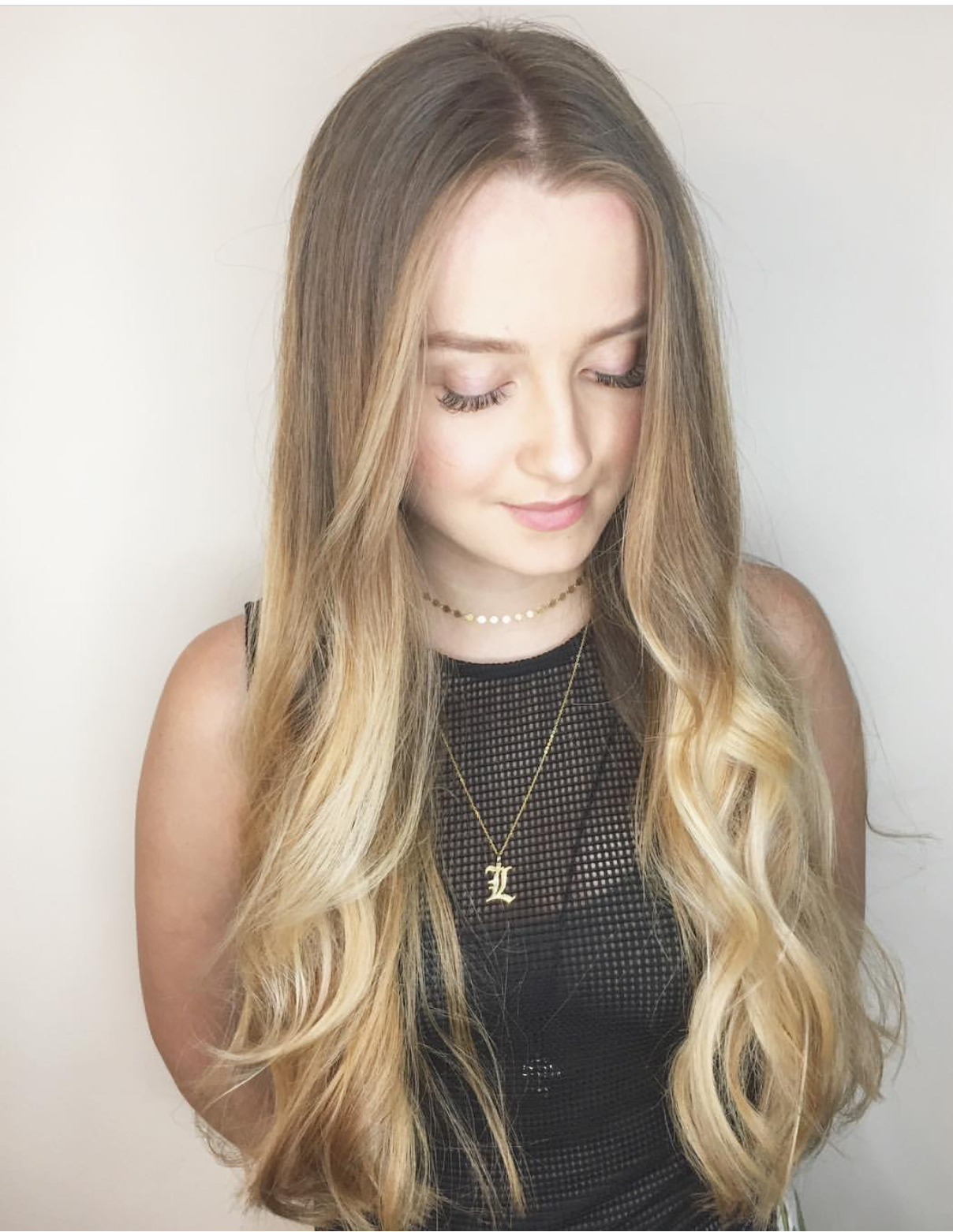 Balayage on a client Schedule Here