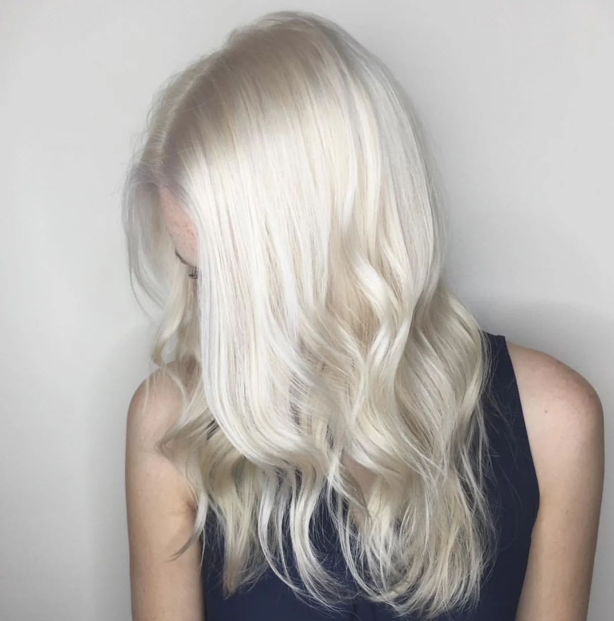 Icy blonde on a client Schedule Here