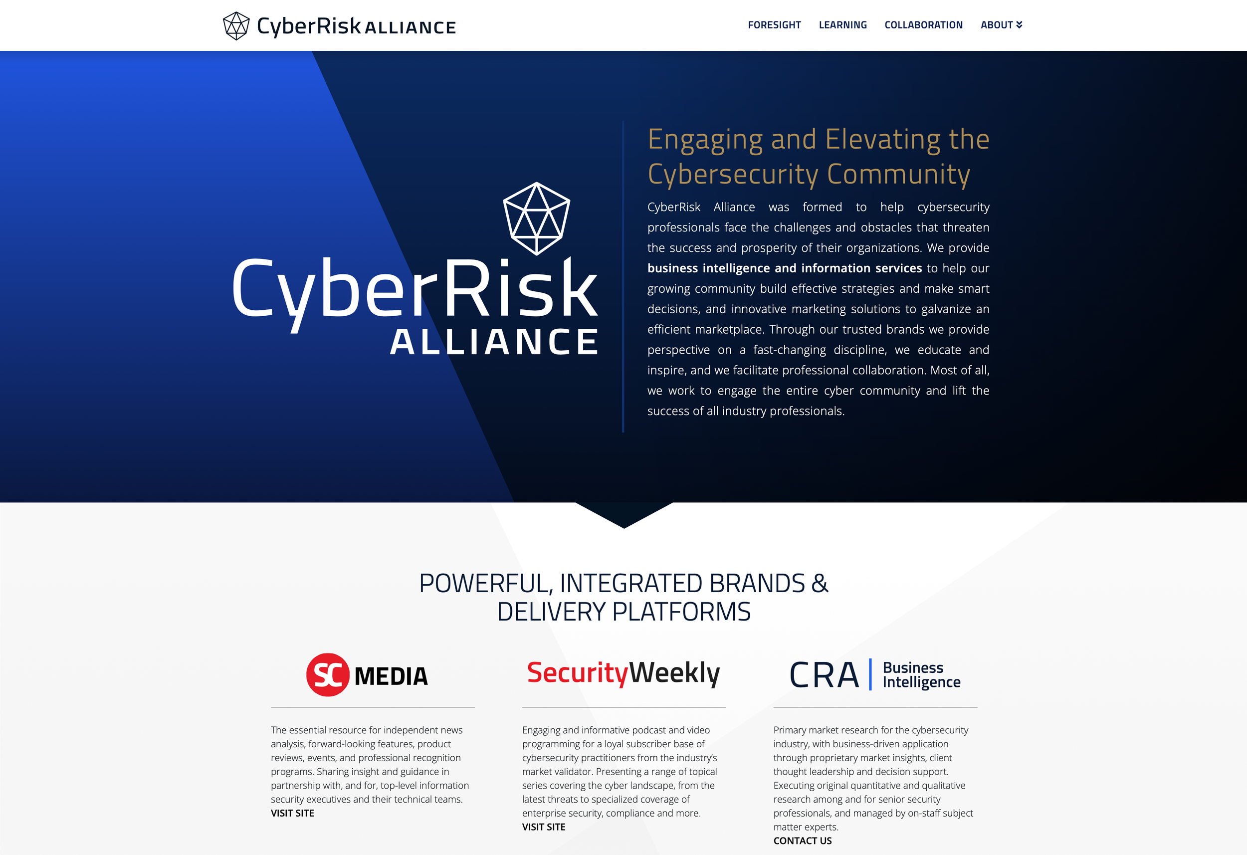 CyberRisk Alliance Home Page