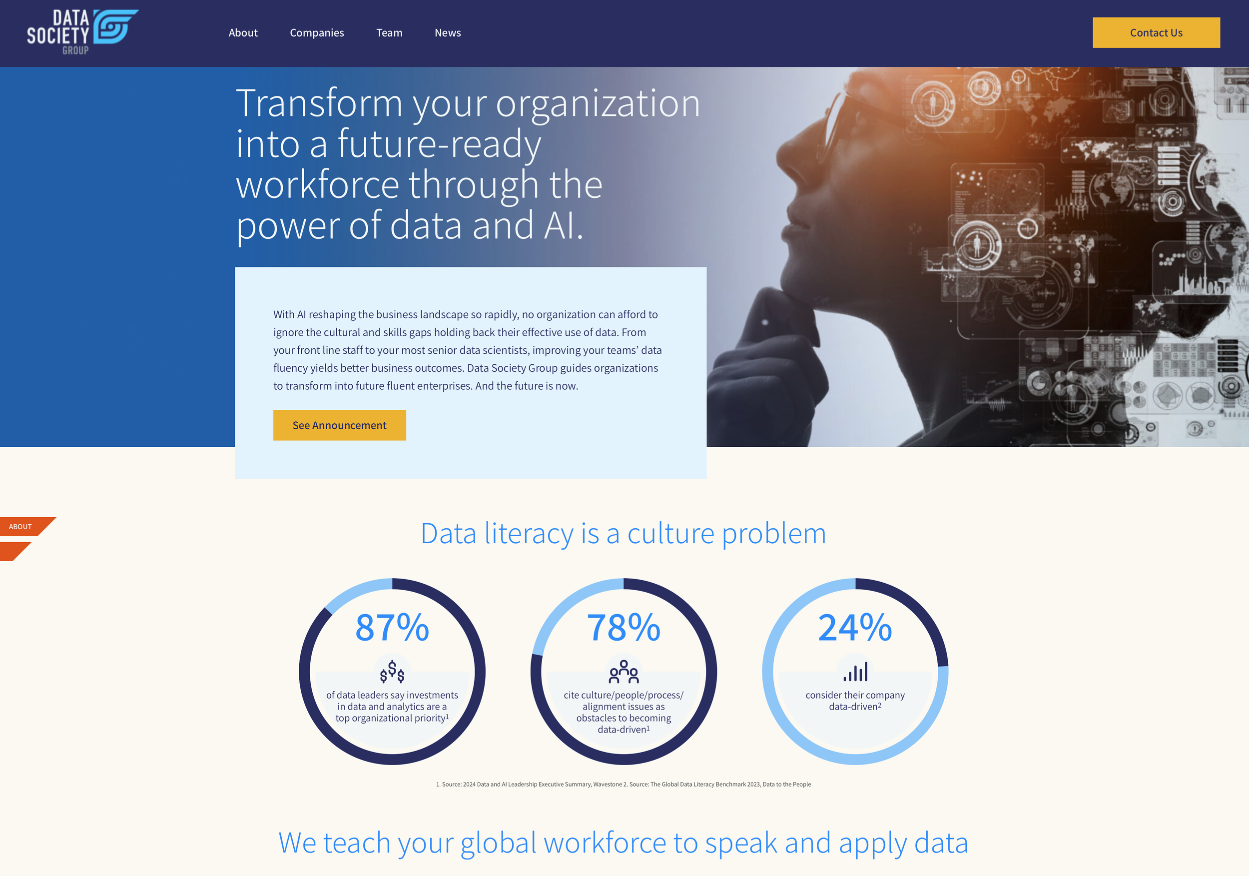 Data Society Home Page