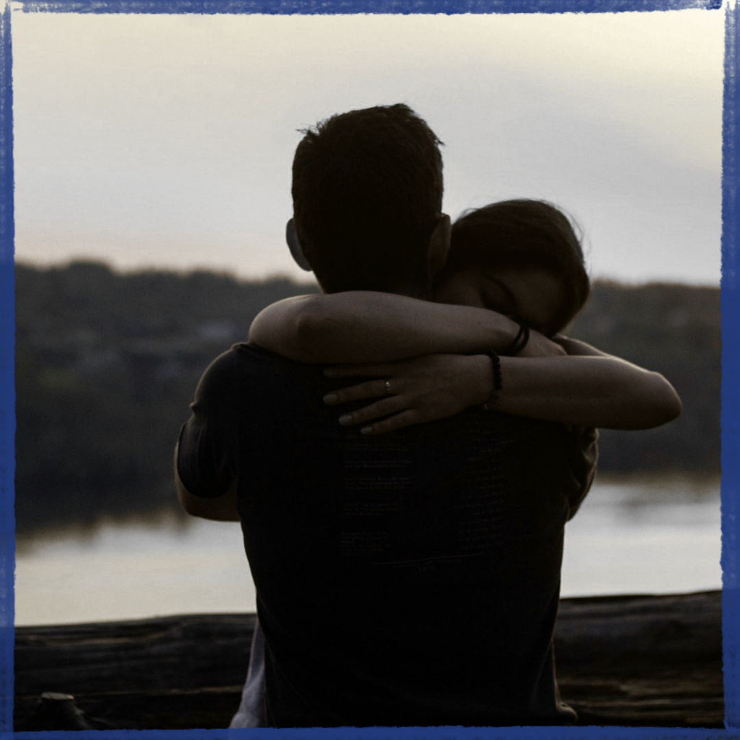 Hugging after relationship conflict