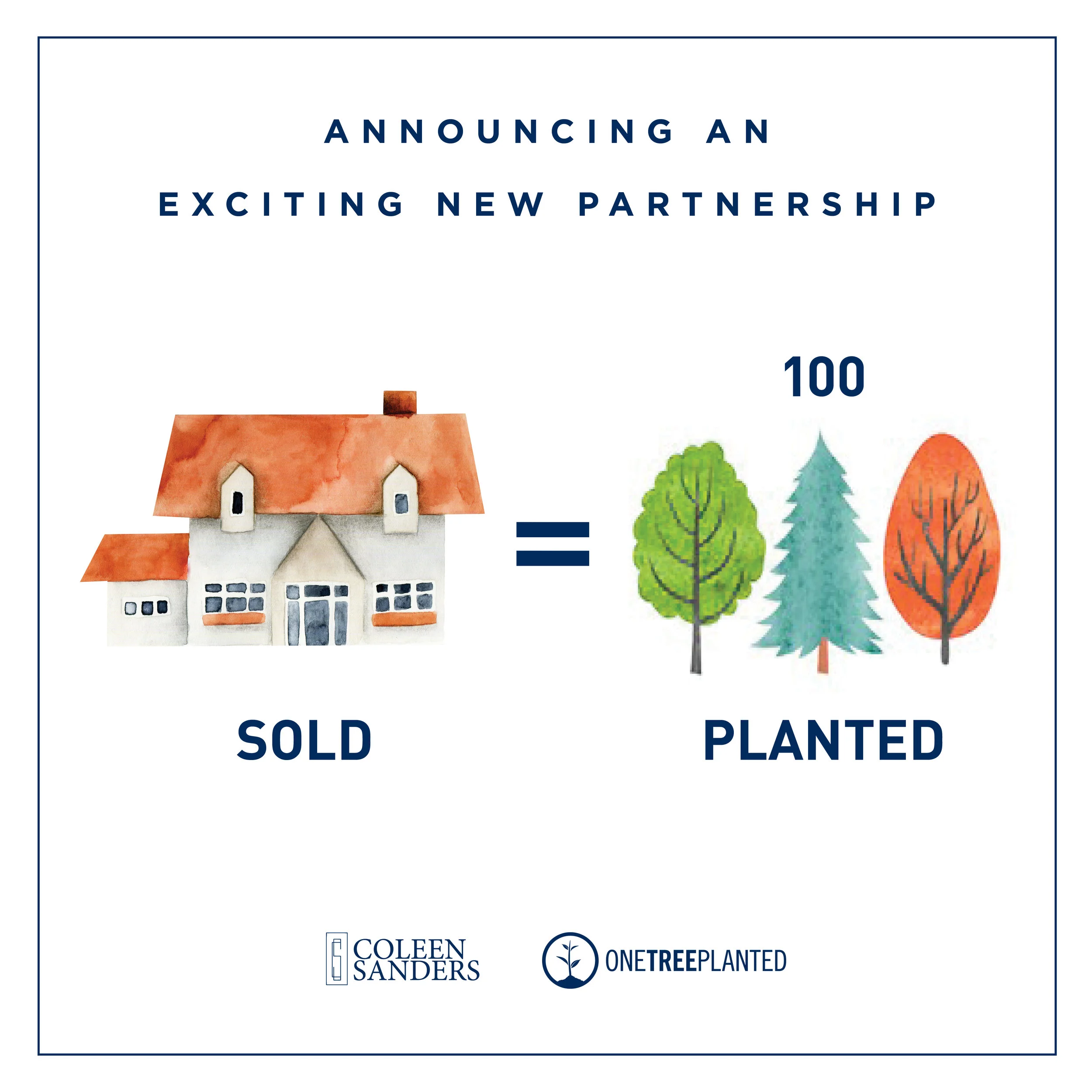 One Tree Planted with Coleen Sanders