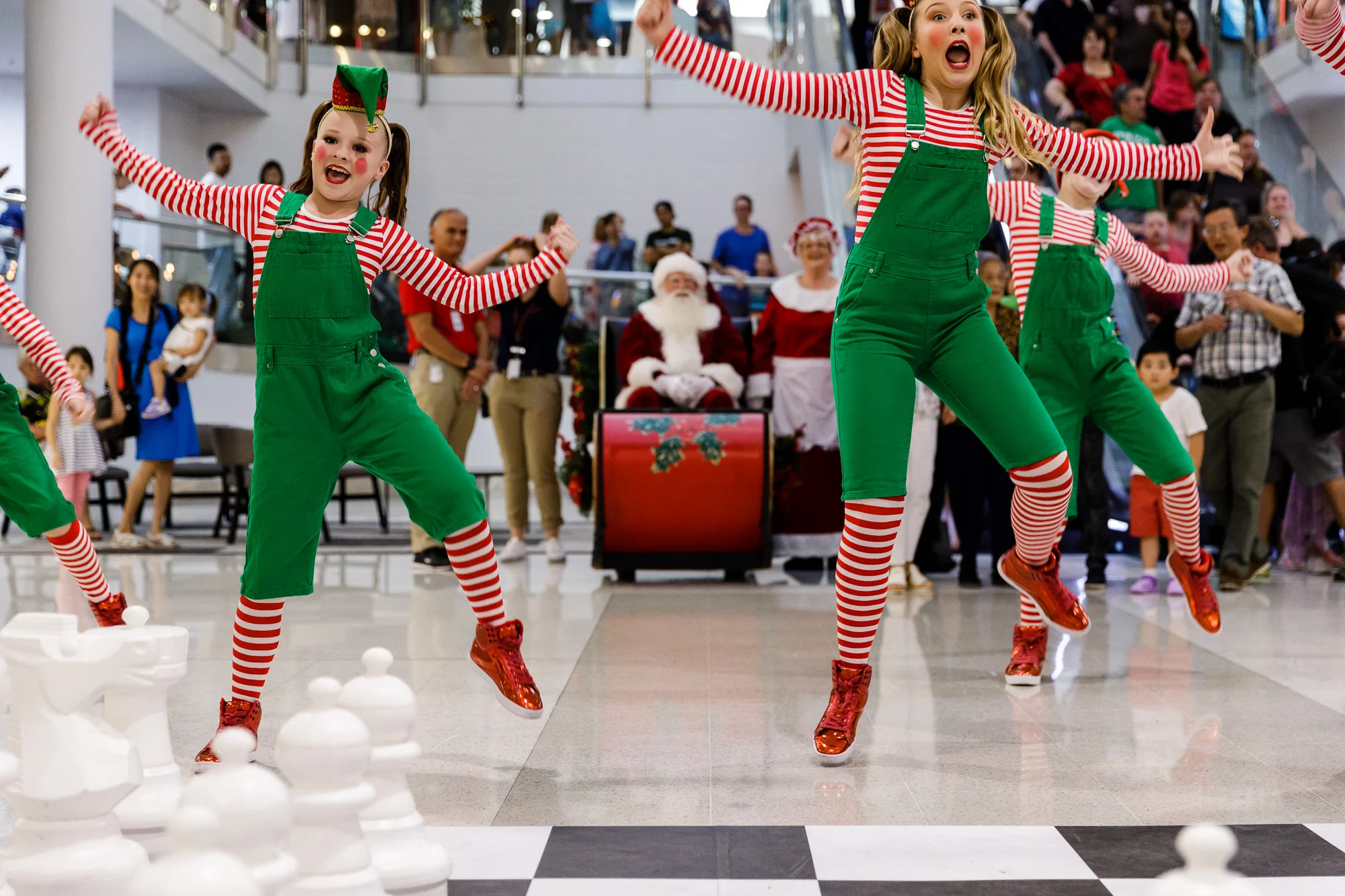 Westfield Santa Parade Garden City 2018