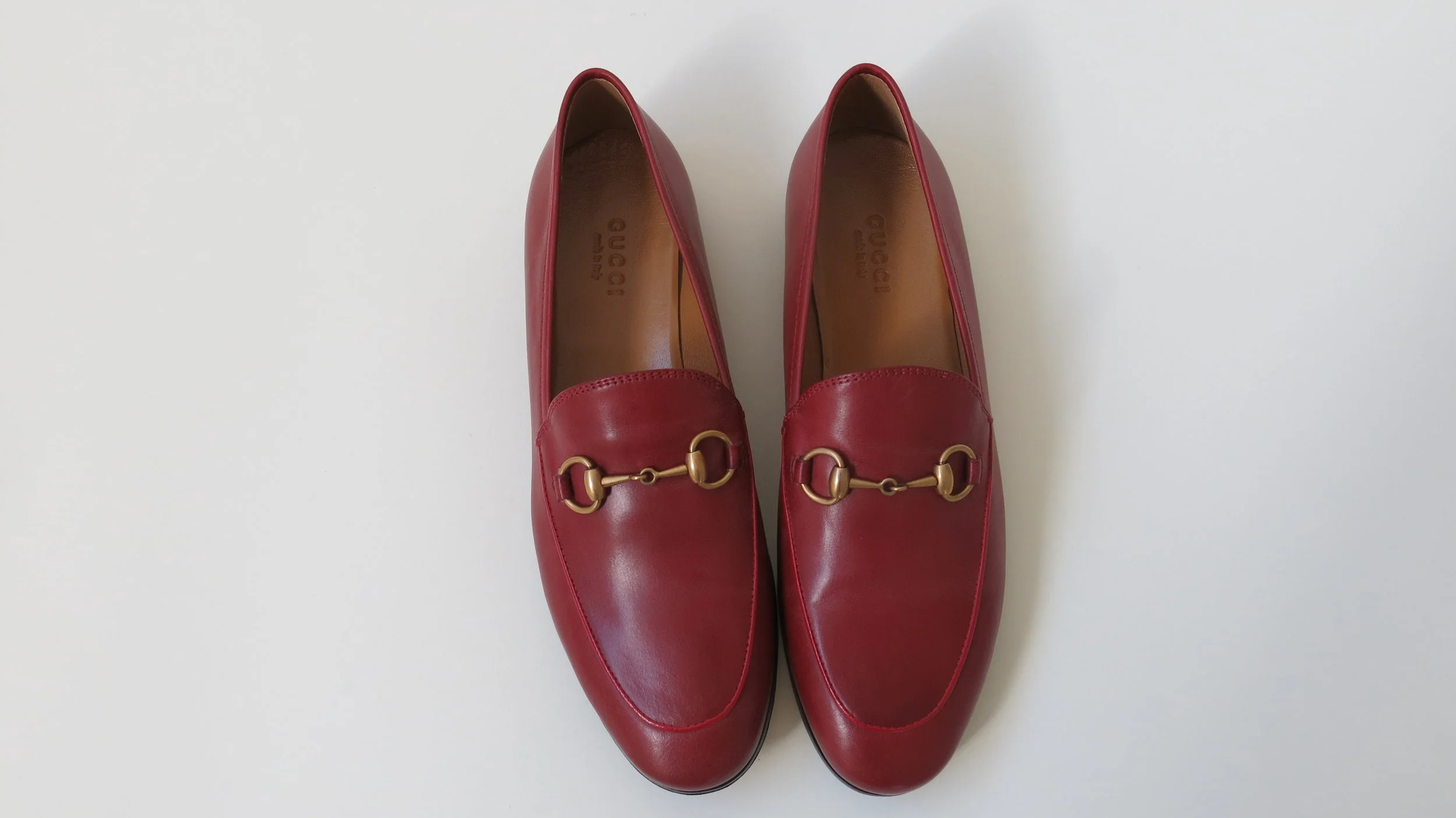 I am so happy that Red is making a comeback, especially when it's in the form of a classic loafer . These go with everything, and I will be wearing them in the winter with cozy sweaters. When the winter months are waning, I will be pairing them with summer dresses. Loving these all year long! 